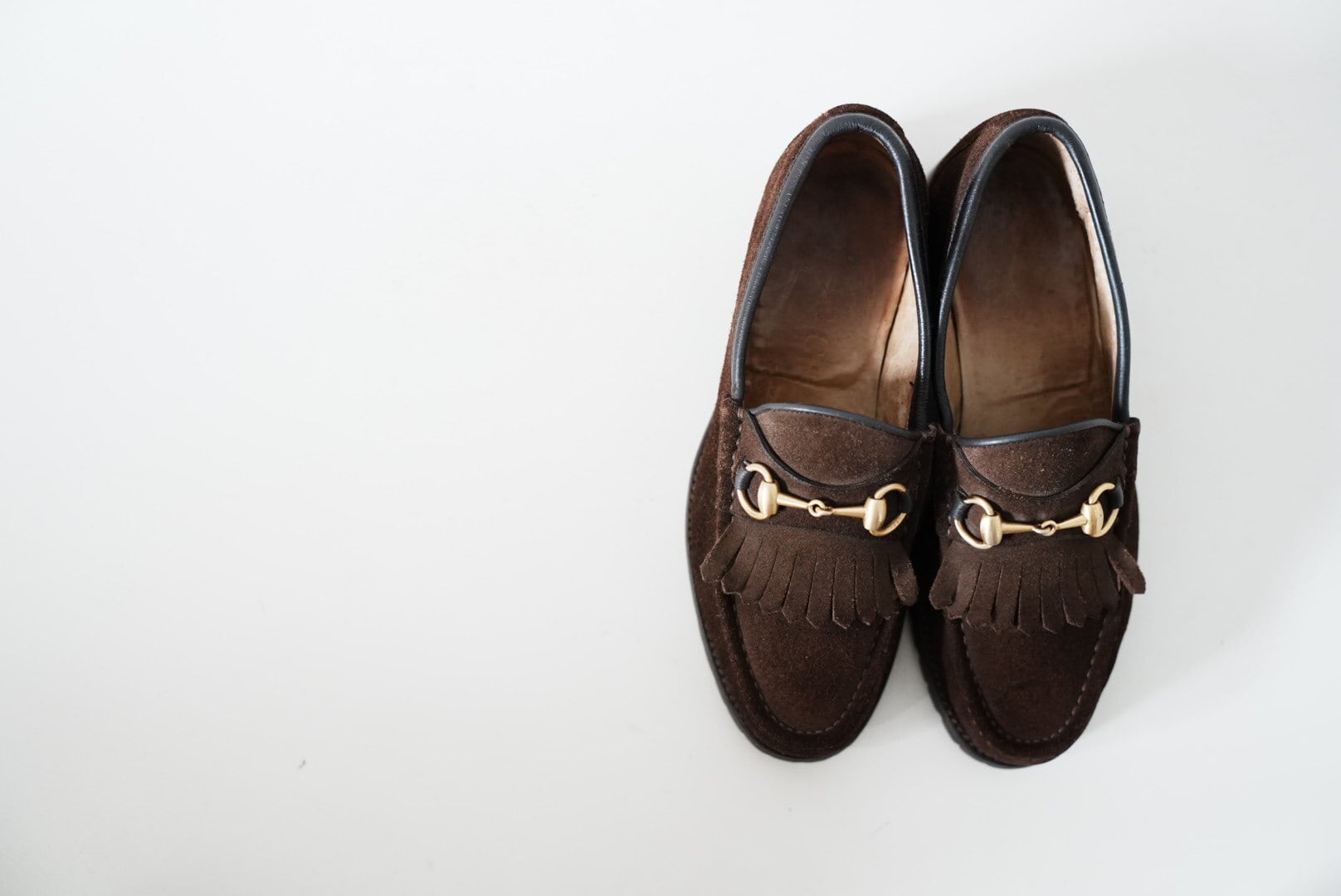 Old Gucci ホースビットローファー 40M スエード | JUST LIKE HERE