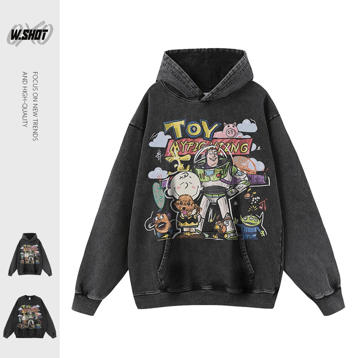 VINTAGE ストリート Toy Story パーカー/スウェット T1123 | wshot