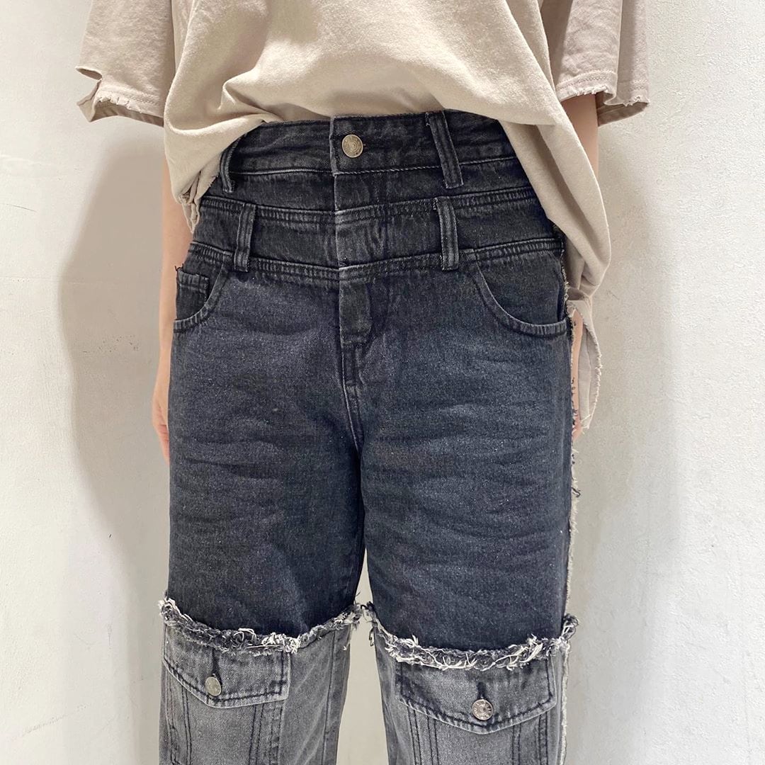 50%OFF】デニム×カモフラ ドッキングデニム | VOLCAN&APHRODITE