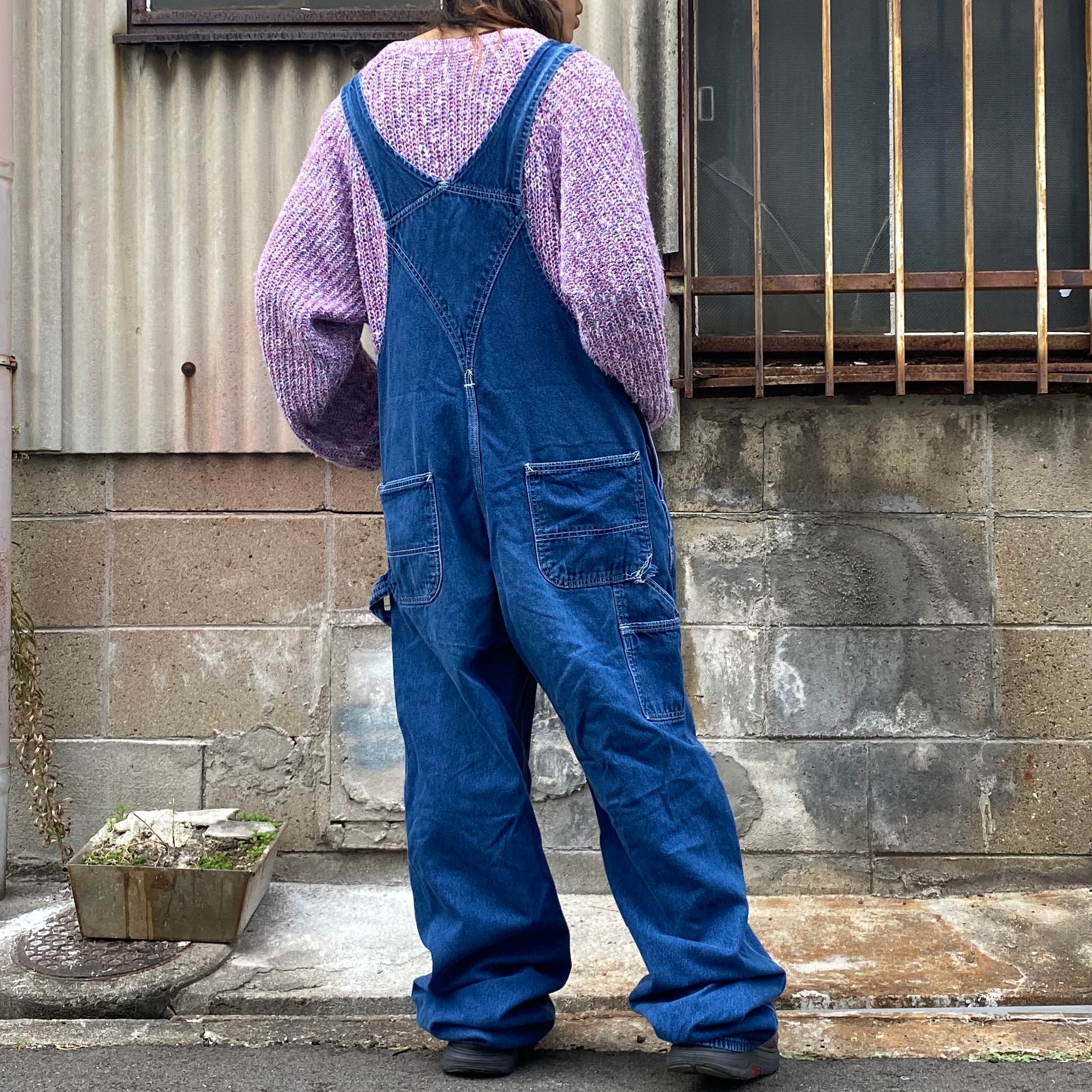 80年代 ビンテージ USA製 Carhartt カーハート デニム オーバーオール