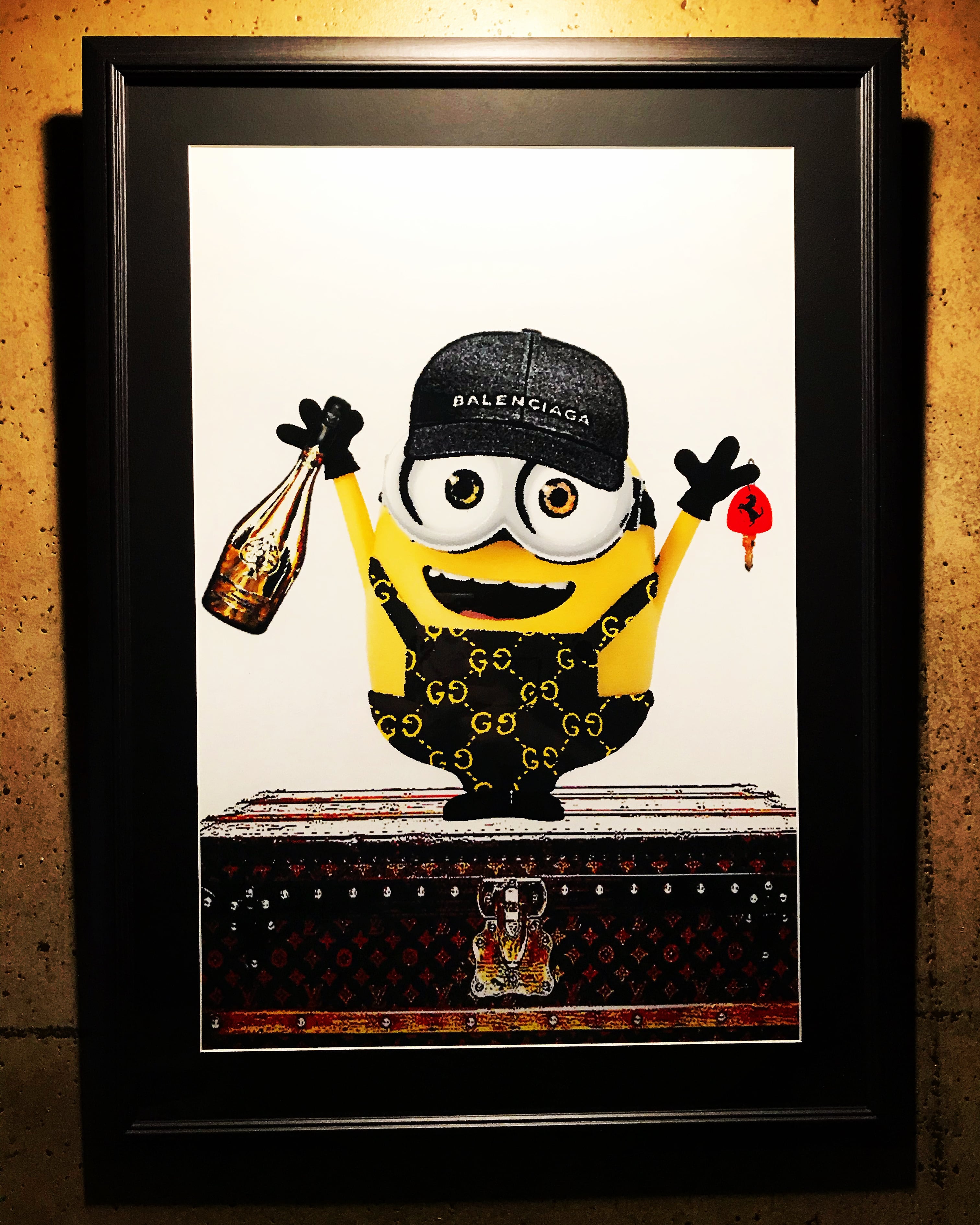 Grysonアート2.5L クロムハーツ パロディオマージュアート | MFA