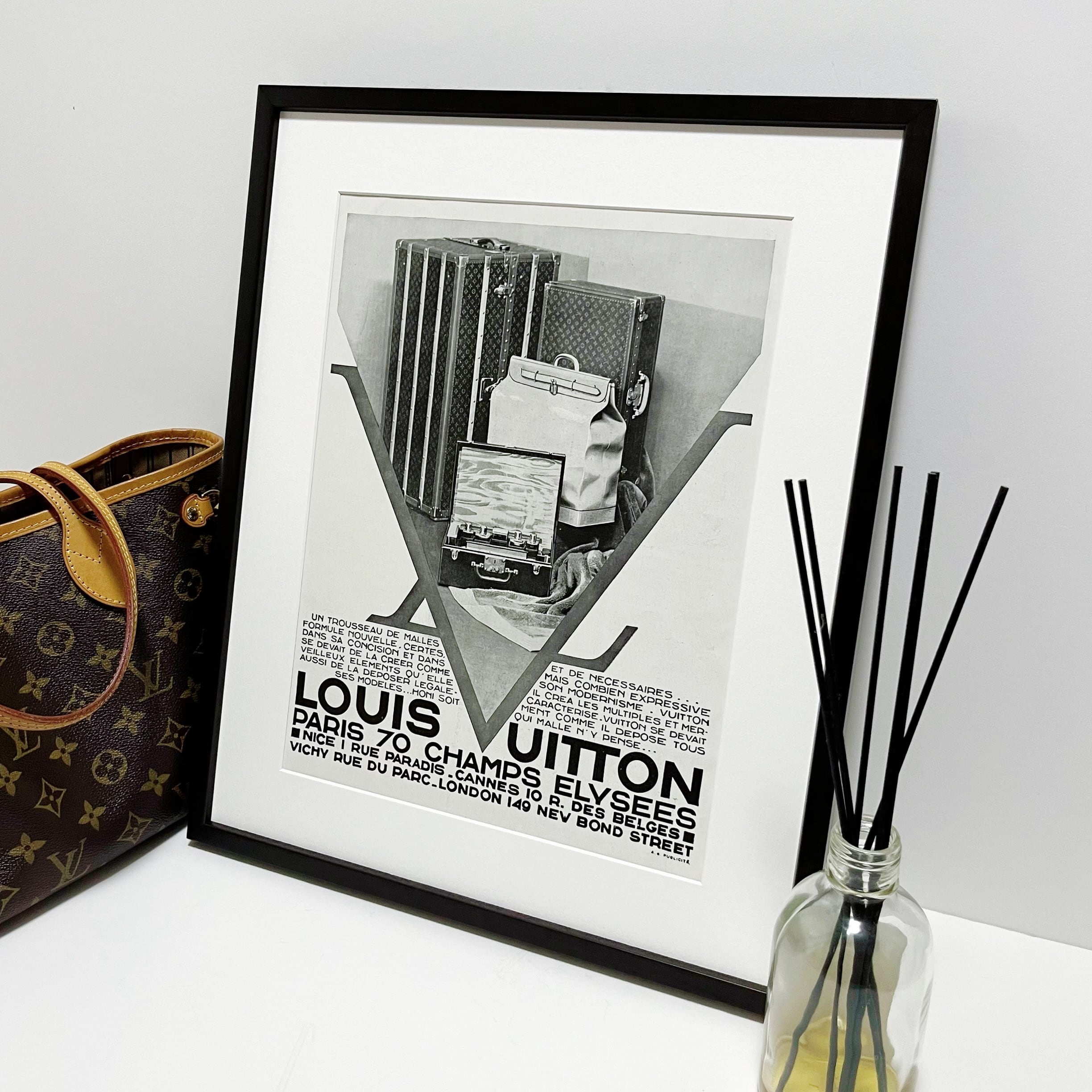 再入荷！1931 広告＞ Louis Vuitton ルイ・ヴィトン ポスター