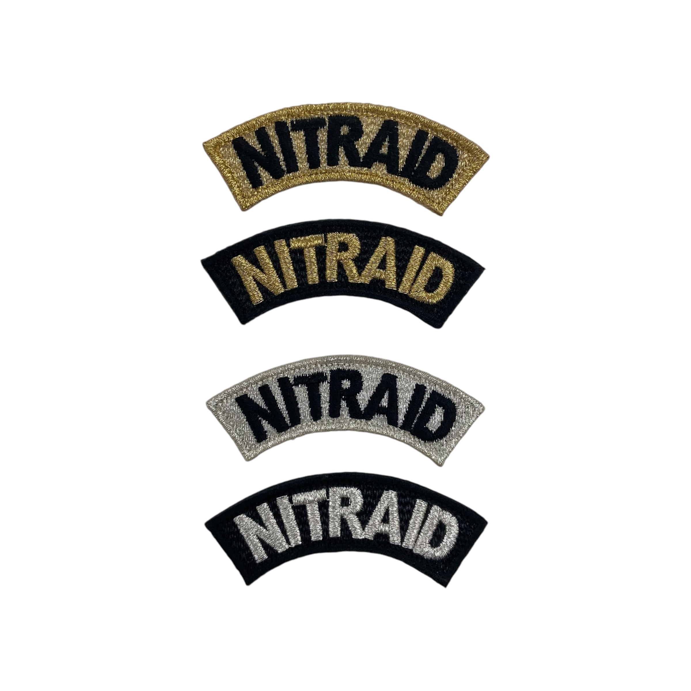 nitraid ナイトレイド 非売品 ARCH LOGO ワッペン 4色セット | LSC