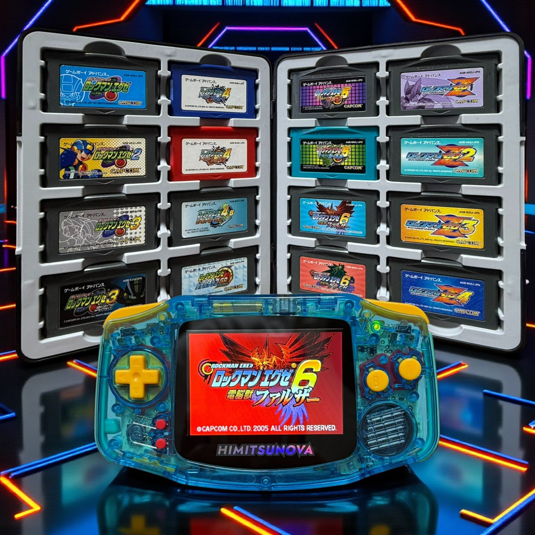 カートリッジ収納ケース【ゲームボーイアドバンス用】 ※複数個用