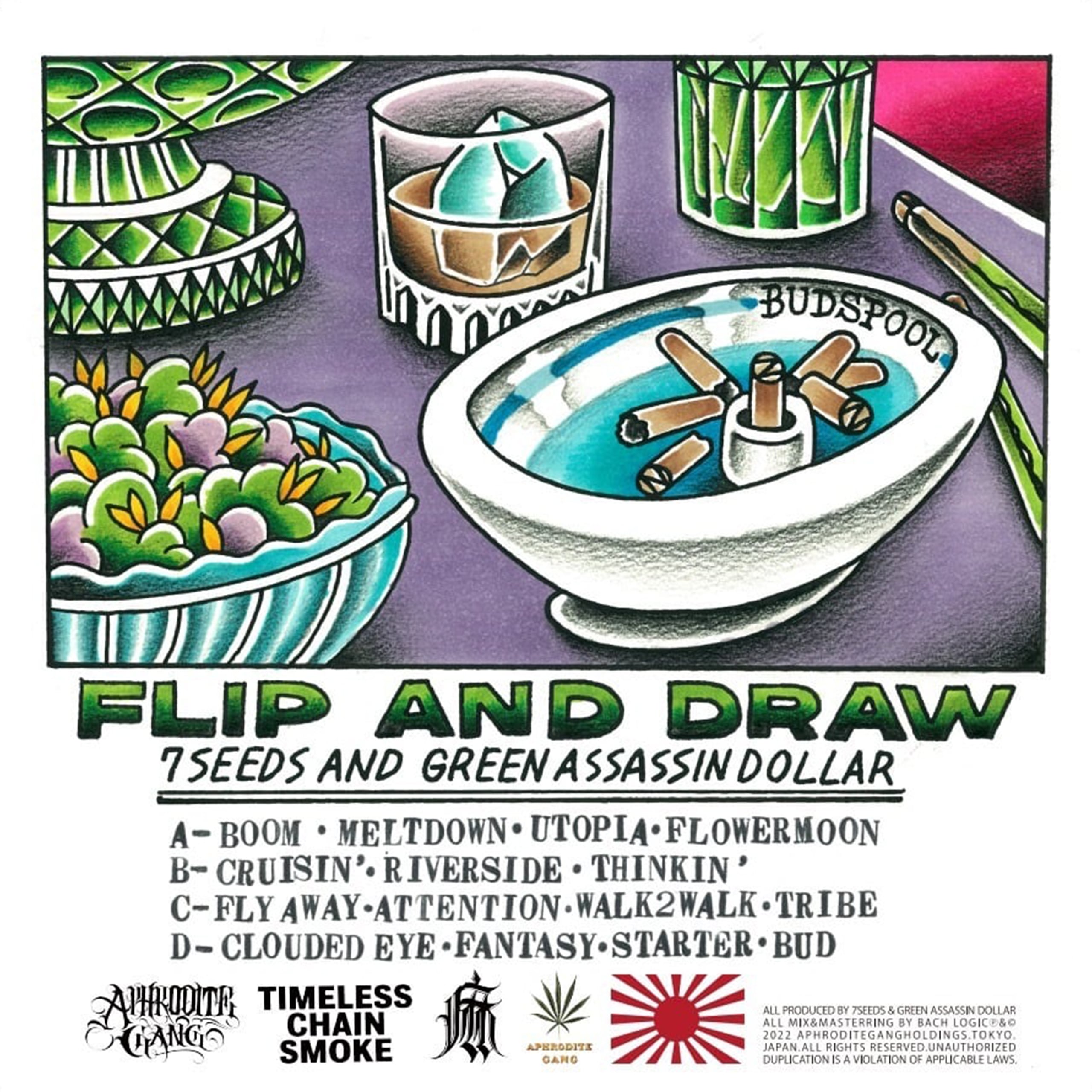 FLIP&DRAW I -2LP- / 7SEEDS&GREEN ASSASSIN DOLLAR | APHRODITEGANG