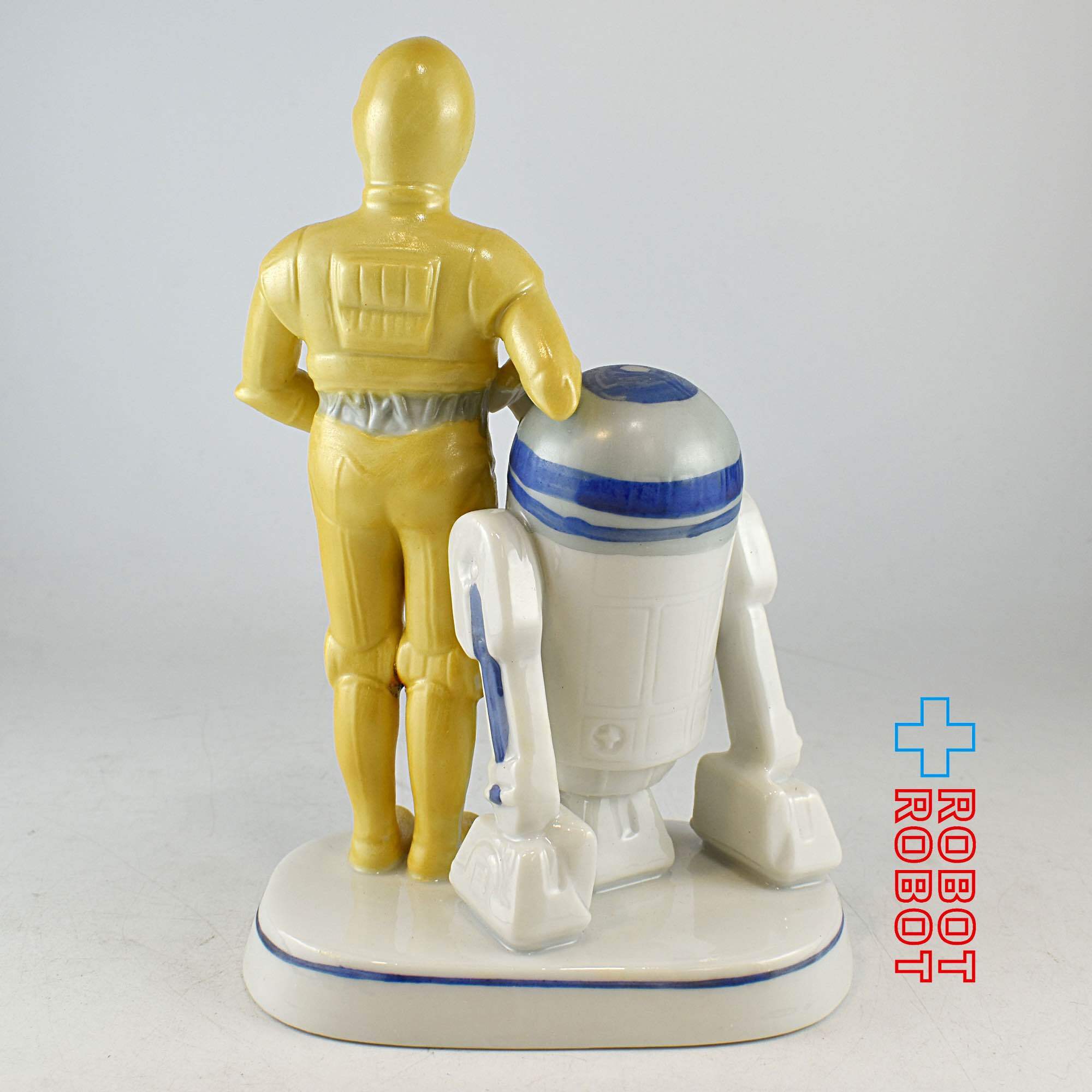 シグマ社 スター・ウォーズ C-3PO & R2-D2 陶器フィギュア 箱付