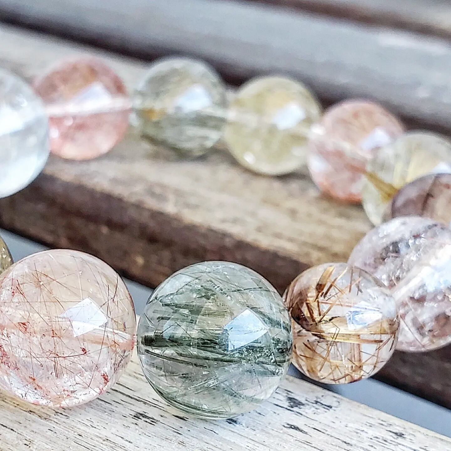 大玉〉ミックスルチルクォーツ | gemgem garden ( ジェムジェム ガーデン )