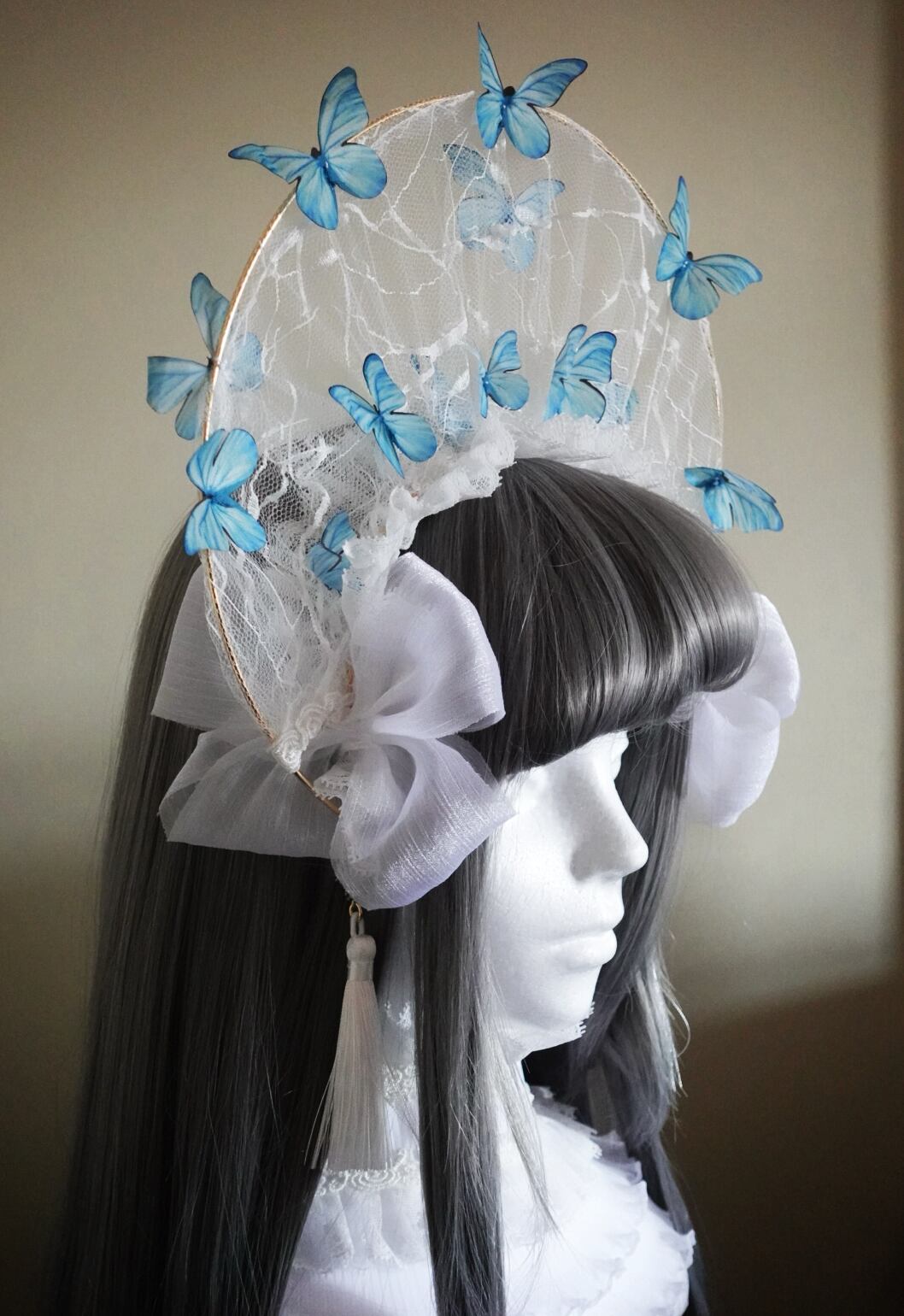 バタフライヘッドドレス” Paradis des papillons“ | Luxmira