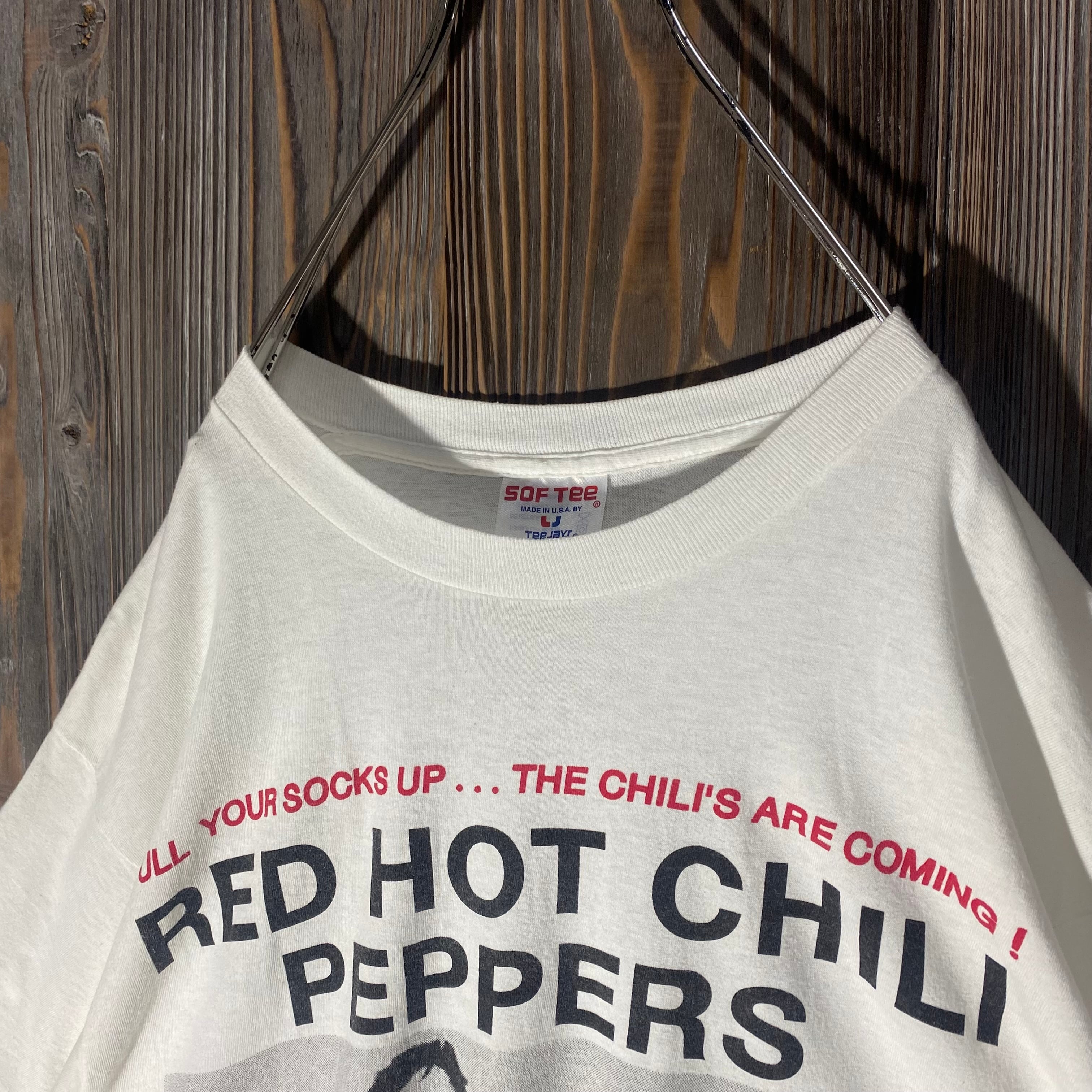 80s RED HOT CHILI PEPPERS FIGHT LIKE A BRAVE vintage T-shirt