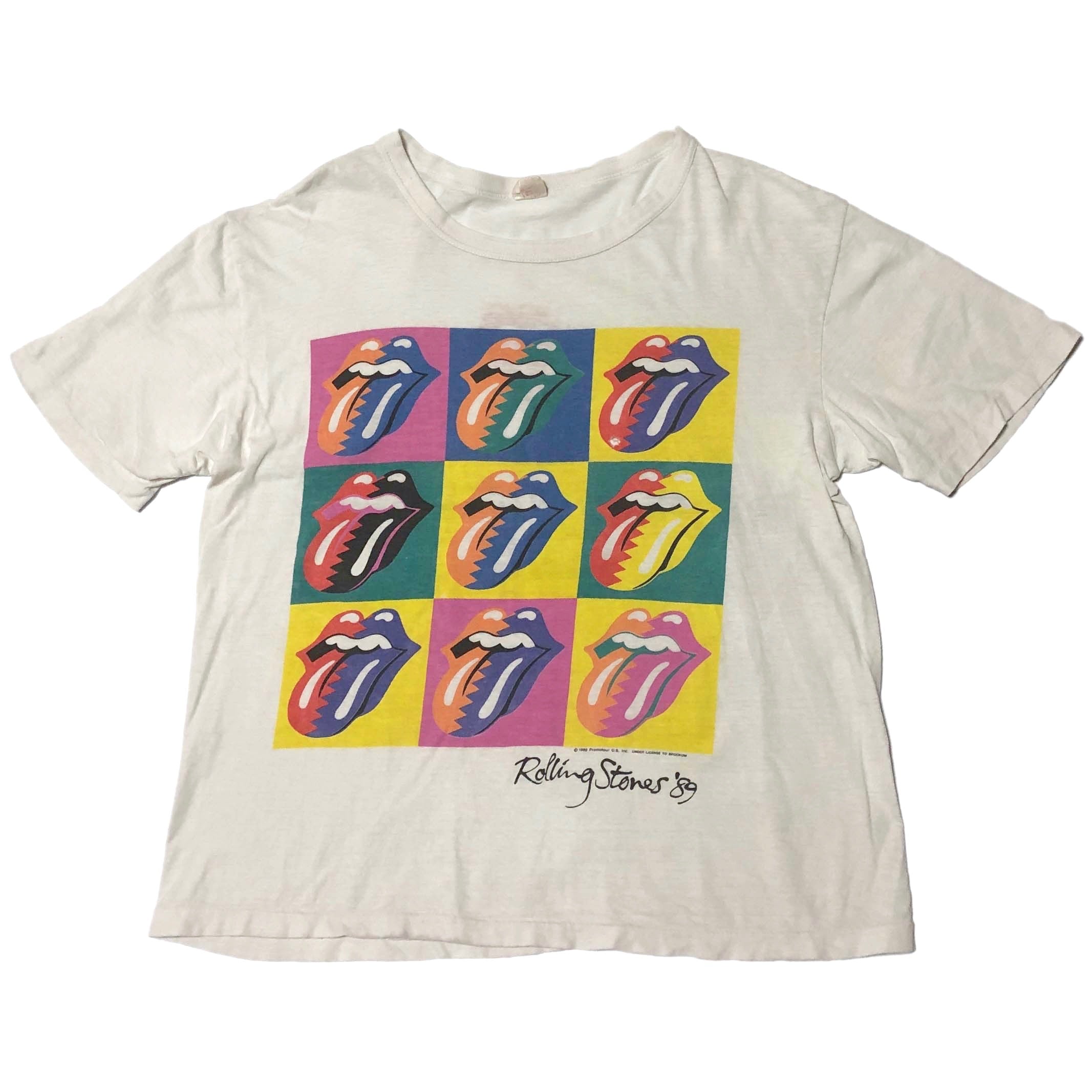 80s ROLLING STONES 『'89 STEEL WHEELS』ツアー Tシャツ 【L