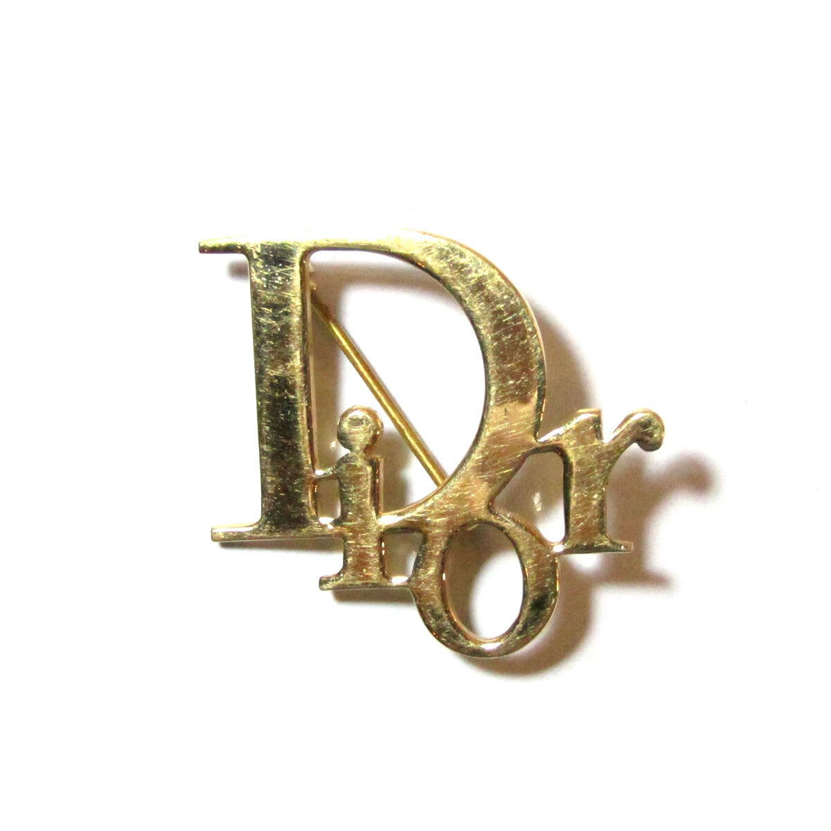 Christian Dior」 Vintage logo brooch | PANIC ART MARKET