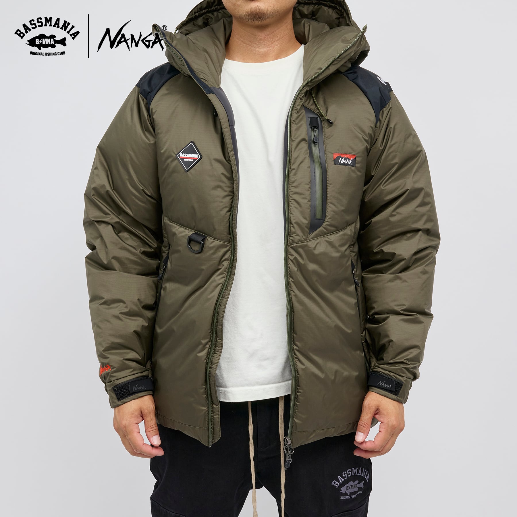 NANGA×BASSMANIA】オーロラテックマウンテンダウンジャケット ［KHA