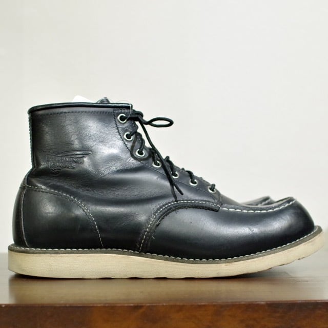 RED WING 8130 / IRISH SETTER MOC TOE BOOTS BLACK / レッドウイング
