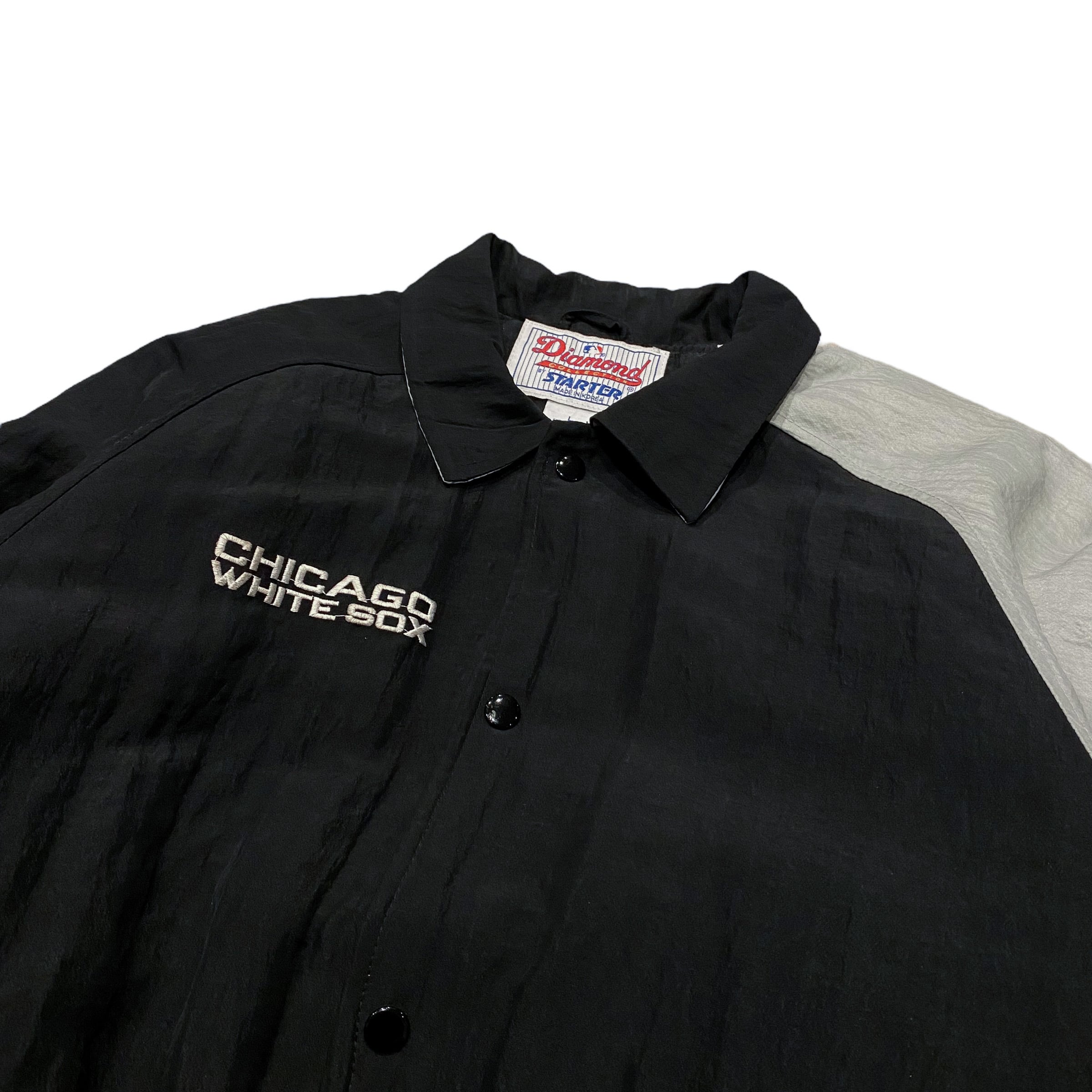90's Starter MLB Chicago White Sox Nylon Stadium Jaket L