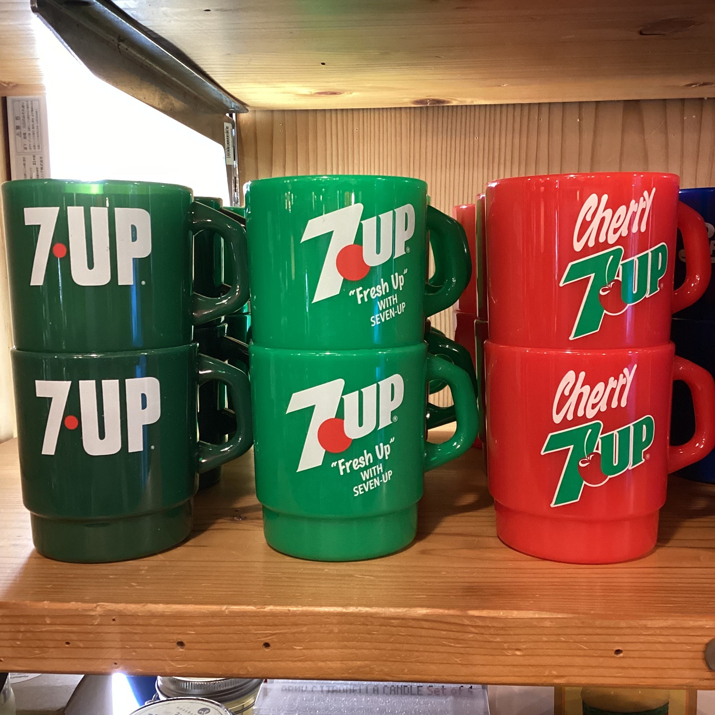 レア 60/70年代 セブンアップ アドバタイジング 懐中電灯 紙コップ 7up