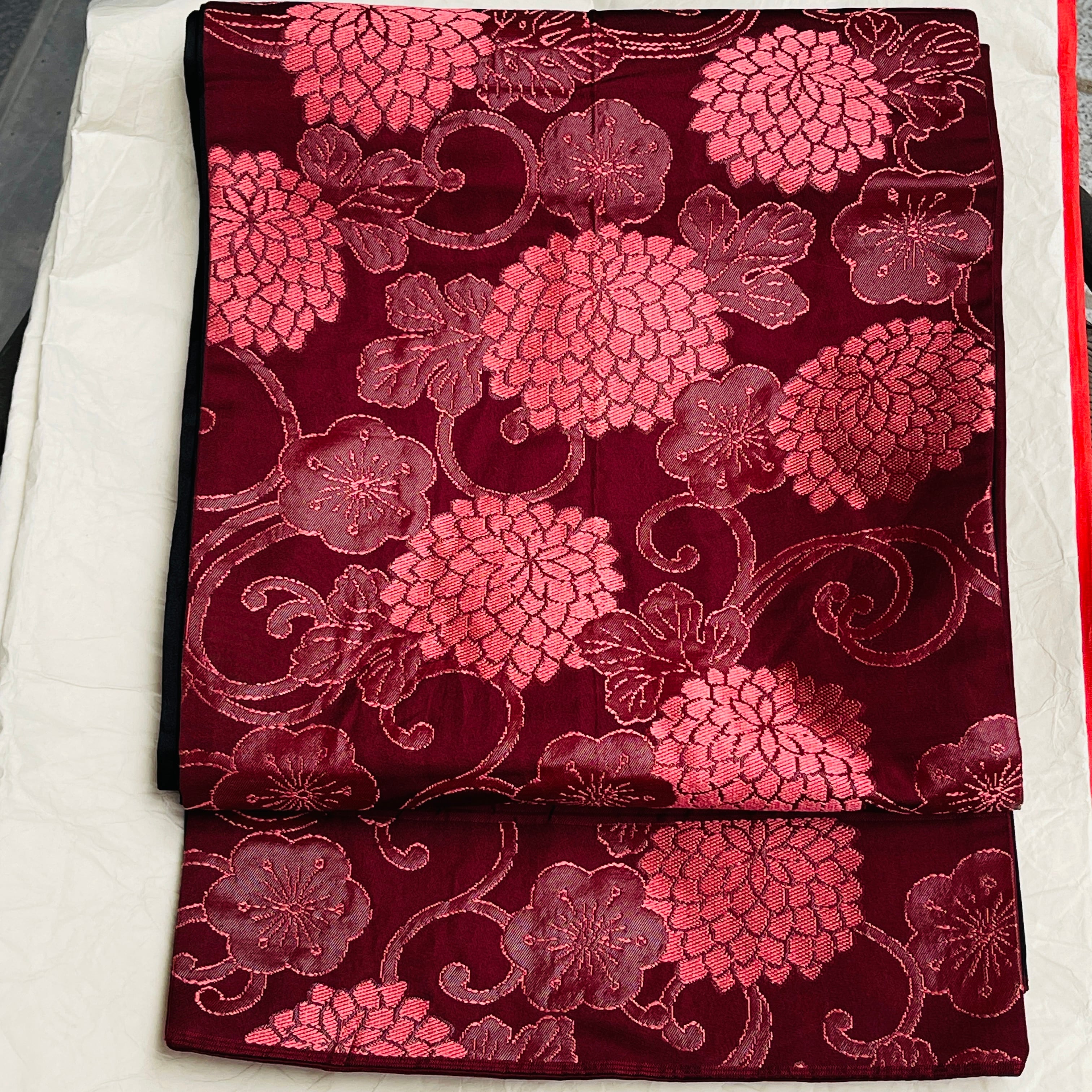 手刺繍 リビングクロス 特大テーブルクロス ヴィンテージ 汕頭刺繍 手