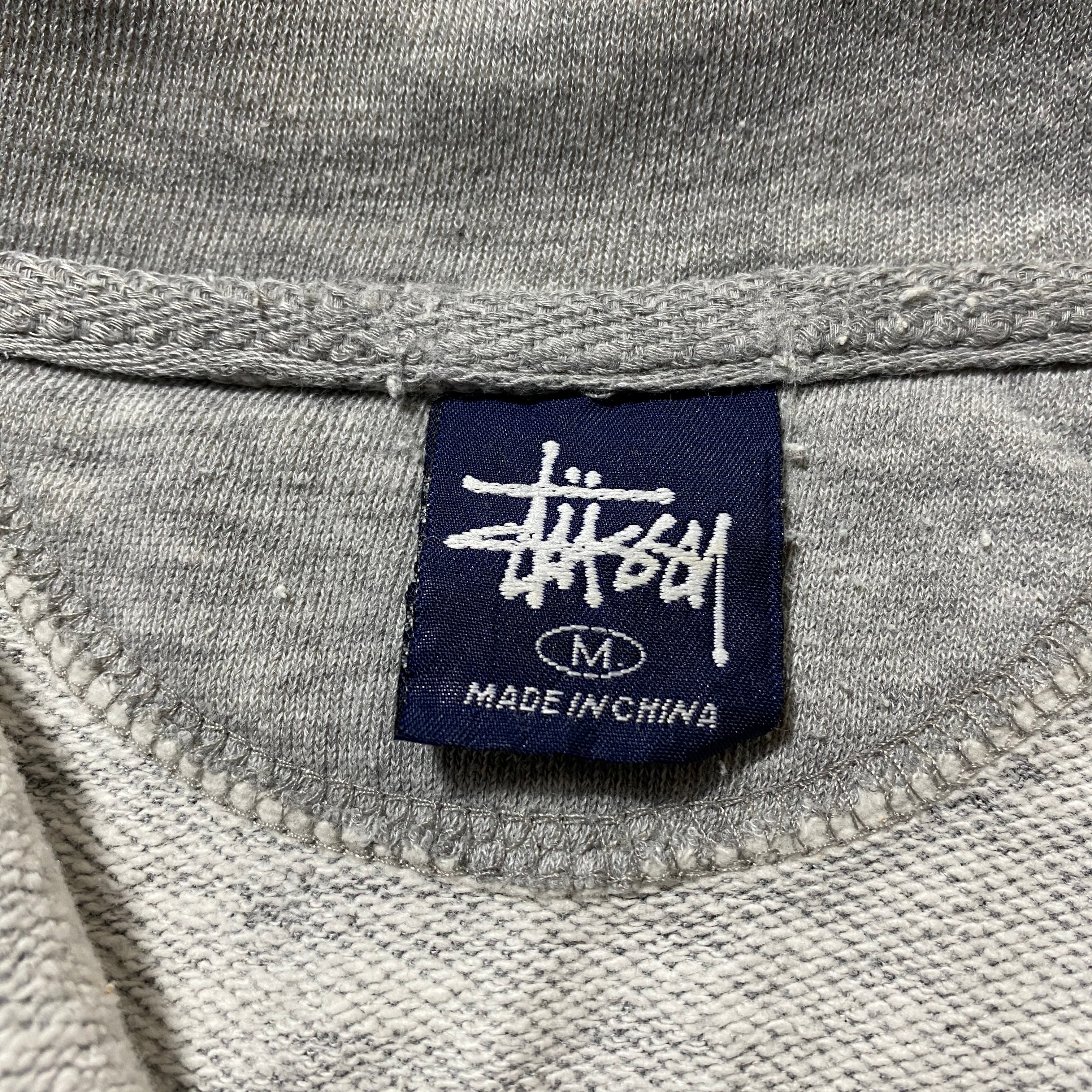 90's old stussy ステューシー ショーンフォント 刺繍ワンポイント