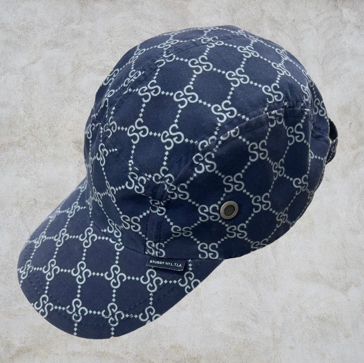 90~00's old stussy Design CAP “モノグラム” 【高円寺本店】 | curb