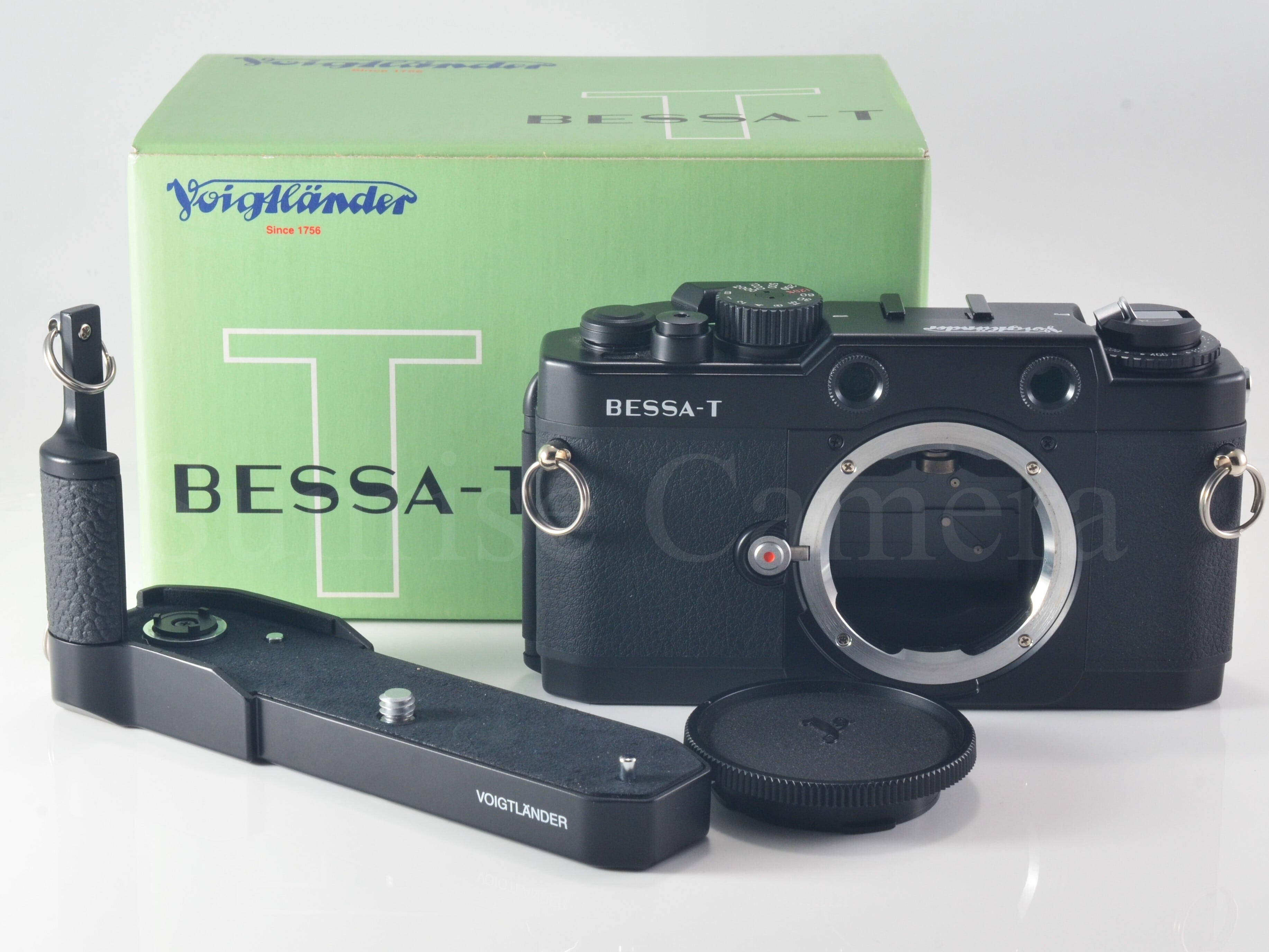 Voigtlander BESSA-T ブラックボディ グリップ,元箱付
