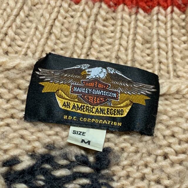 HARLEY DAVIDSON ZIP UP COWICHAN SWEATER ハーレー ダビッドソン