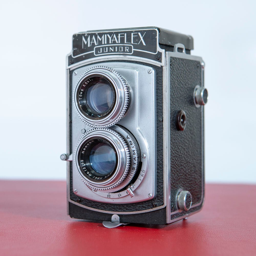 二眼レフカメラ MAMIYA FLEX JUNIOR マミヤフレックス ジュニア 【送料