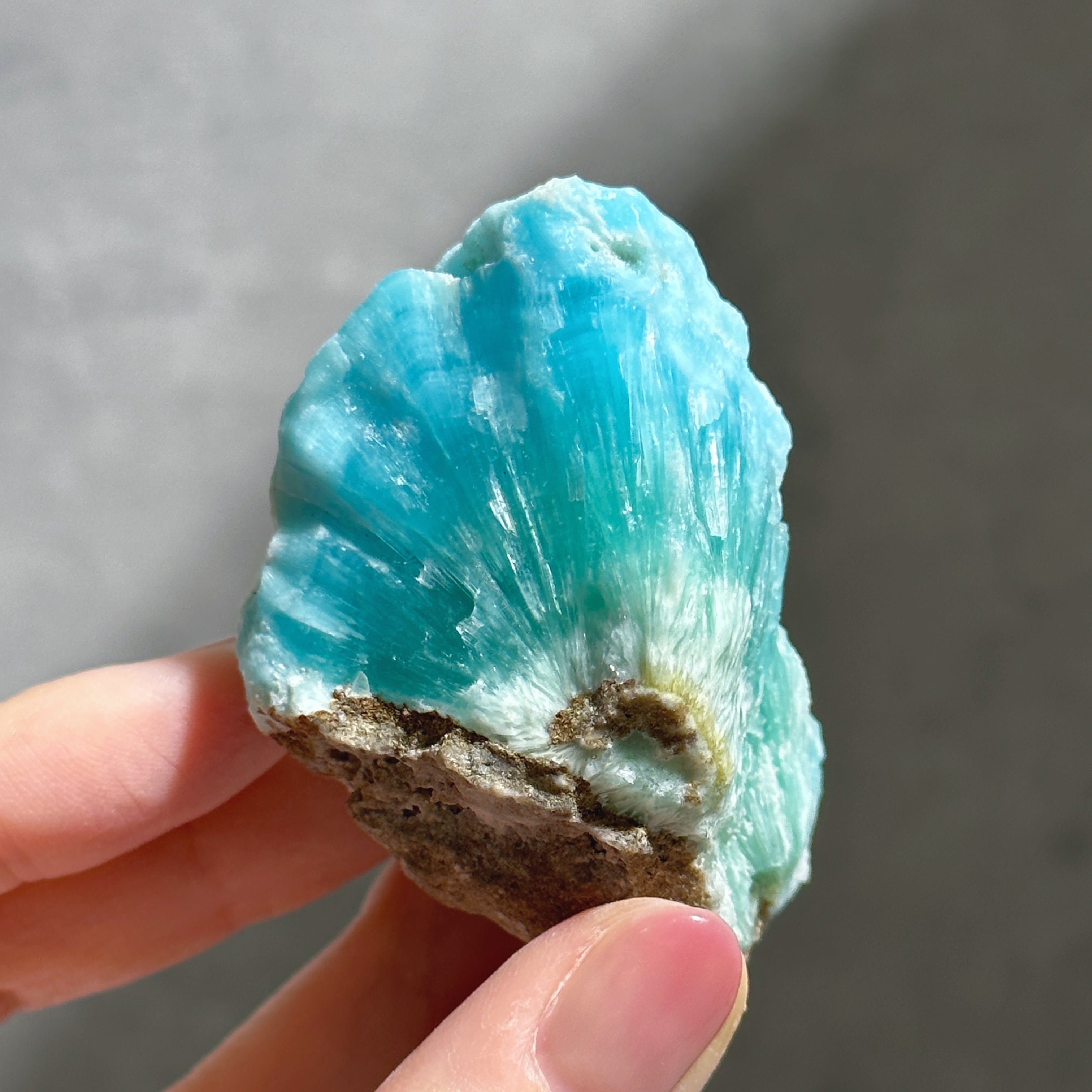 ブルーアラゴナイト 原石04◇Blue Aragonite◇天然石・鉱物