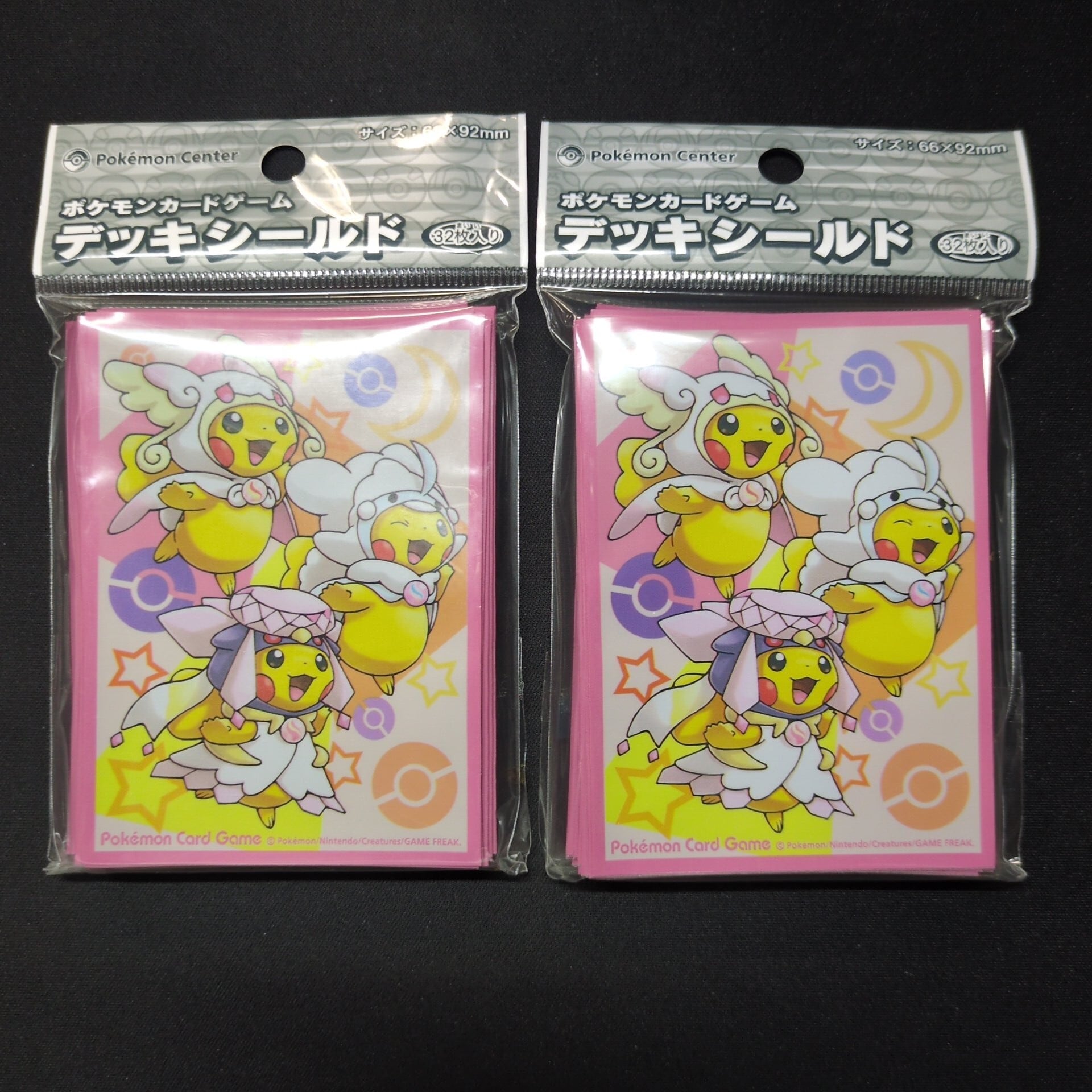 ポケモンカード 未開封 デッキシールド オカルトマニア 32枚 2セット
