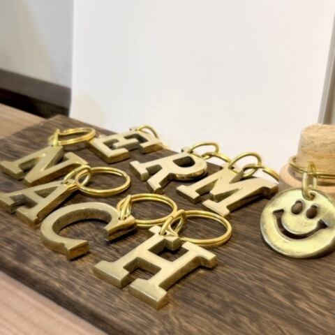 真鍮（ブラス） キーリング/ TOSSDICE BRASS KEYRINGS / キーホルダー