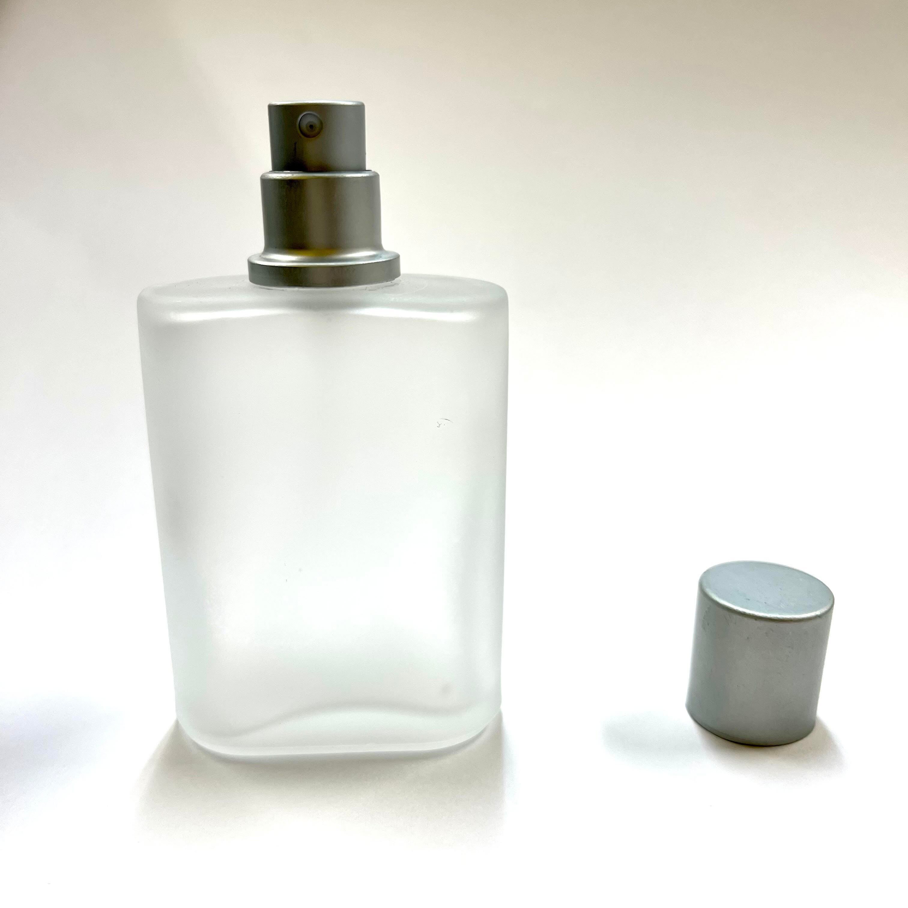 フロスト加工 スプレー瓶】50ml ゴールド / シルバー キャップ
