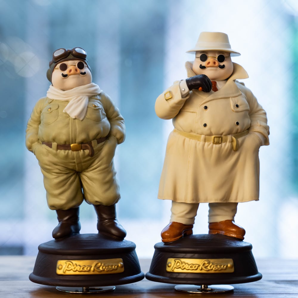 紅の豚 磁器オルゴール ポルコ/飛行服（4988） | すすのこ商店｜ジブリ