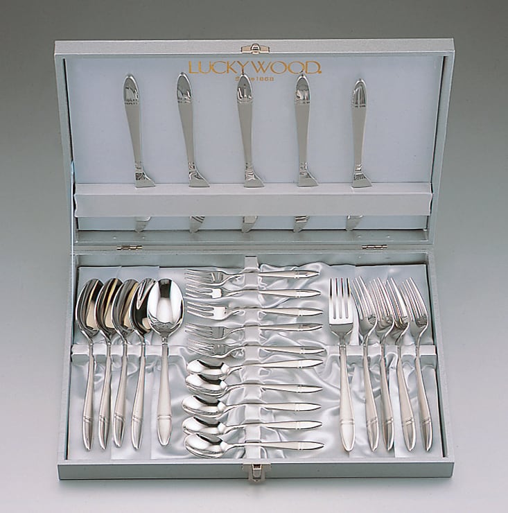 ラッキーウッド　ソルテア　ディナーセット　25pc ソルテア>25pc.ディナーセット 5-04125-500 | LUCKYWOOD｜ラッキー