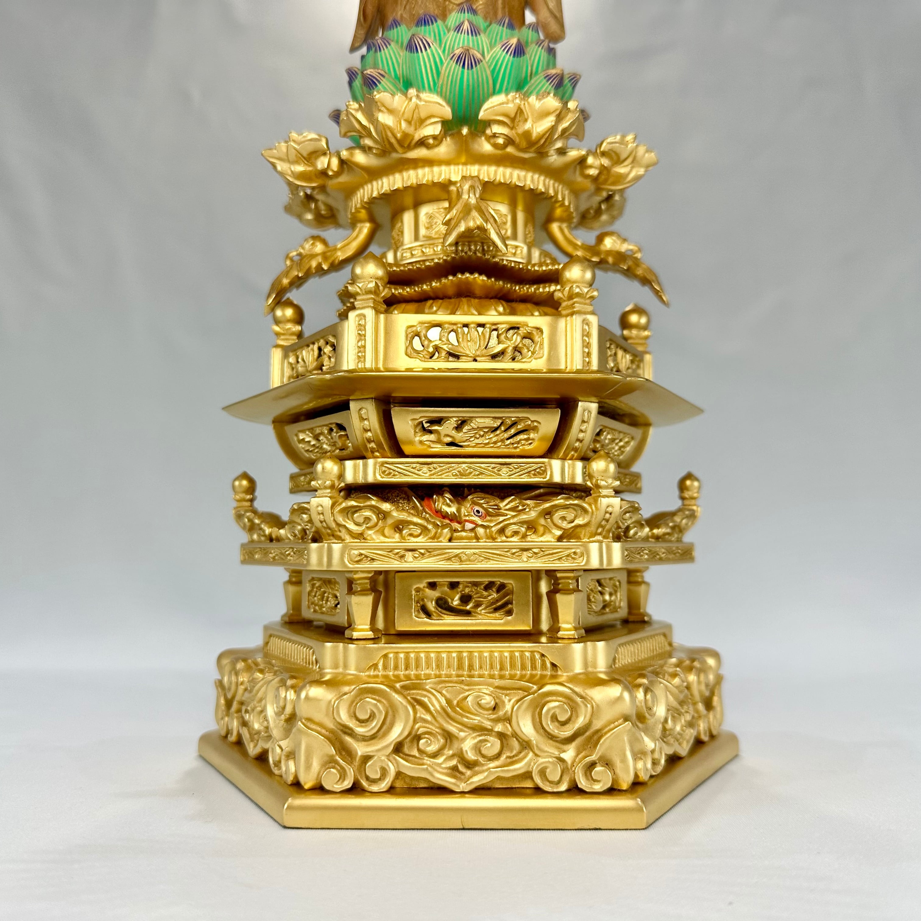 仏像 東弥陀 白檀 六寸 浄土真宗大谷派(東)・浄土真宗高田派 | 仏壇