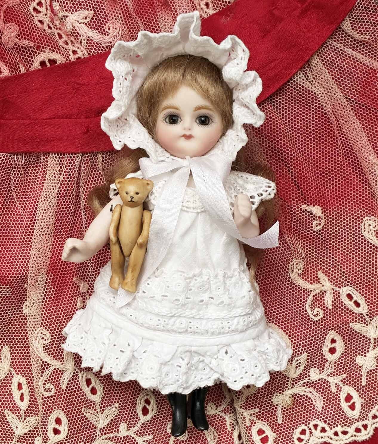 草苅尚代作品】わすれな草/オールビスクドール/14cm | Shall we doll