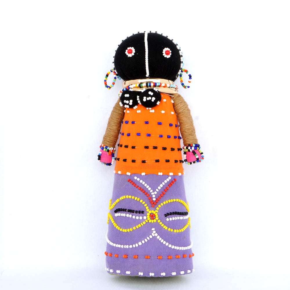 完売】ンデベレ 儀式の人形 Ndebele Ceremonial Doll S 405