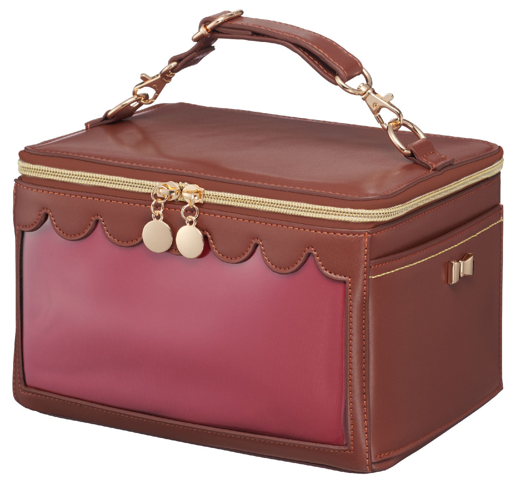 推し活?キャリーメイクボックス カラーモデル ブラウン OMS-BR1