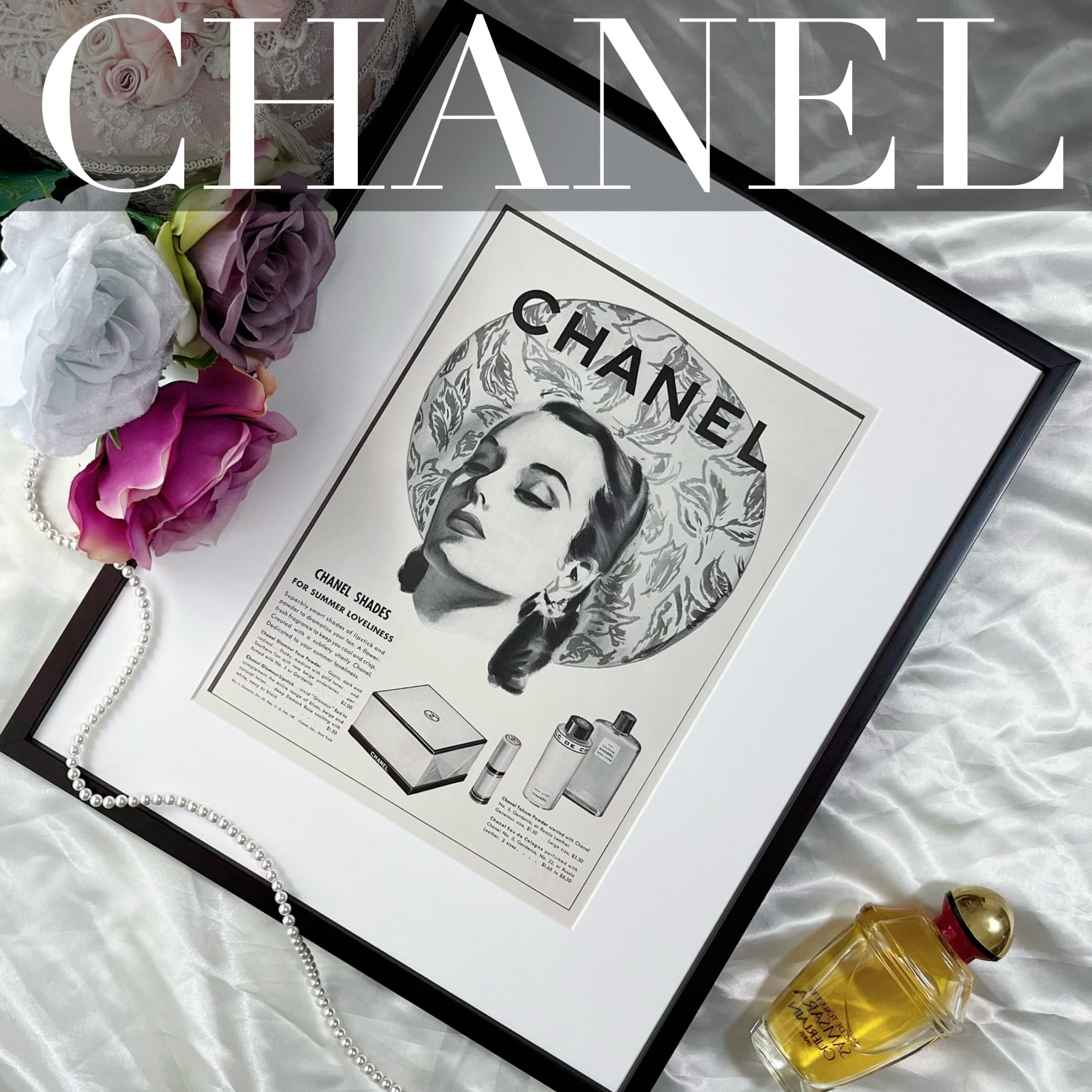 CHANEL ヴィンテージポスター ユーロデコ ユーロデコのヴィンテージ