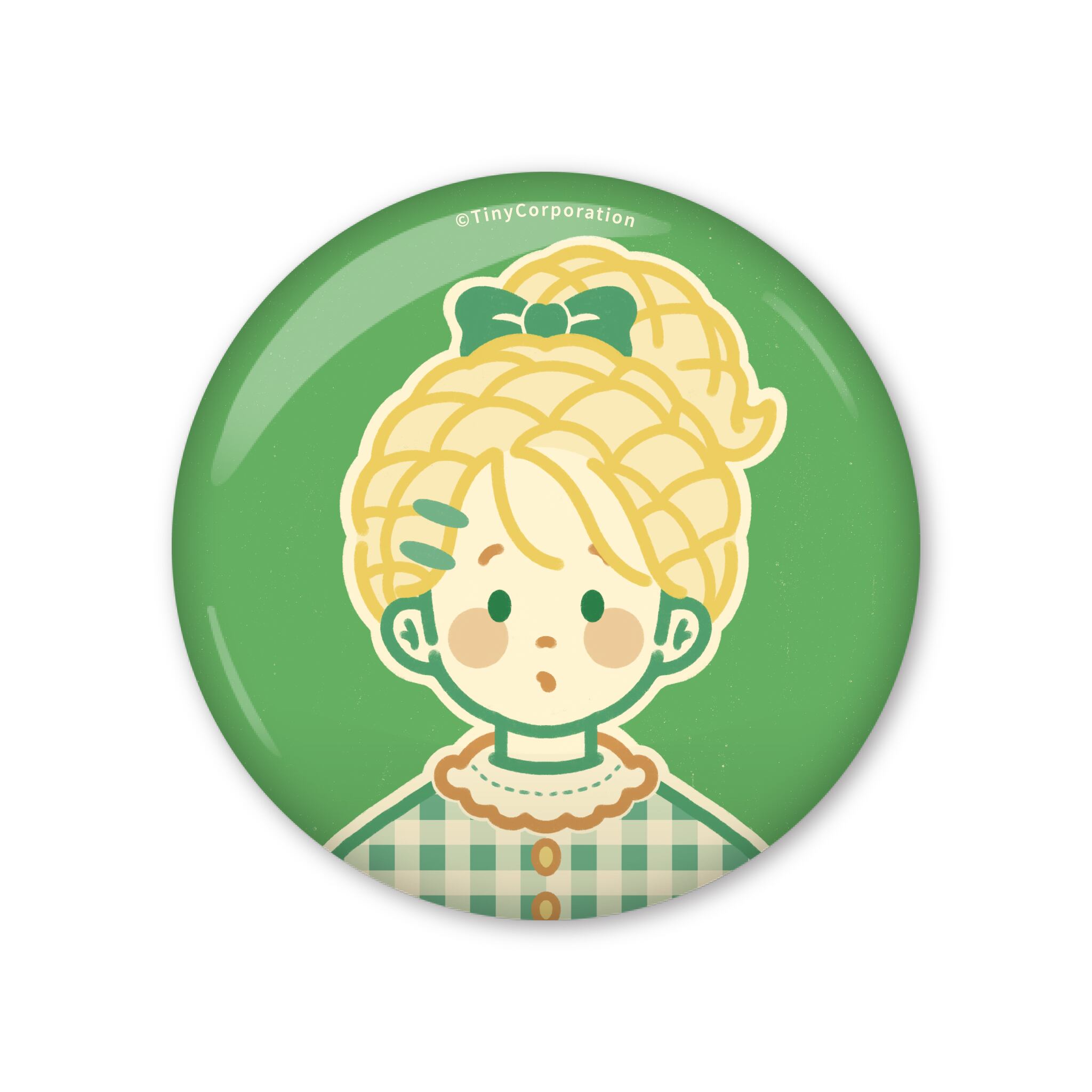 ひよこのゆきち《 ラーメン 》缶バッチ | Tiny Market