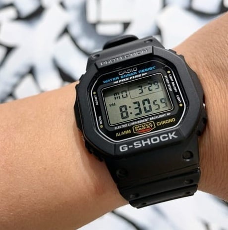 再入荷】カシオ G-SHOCK DW-5600E-1 | ㈱時光堂
