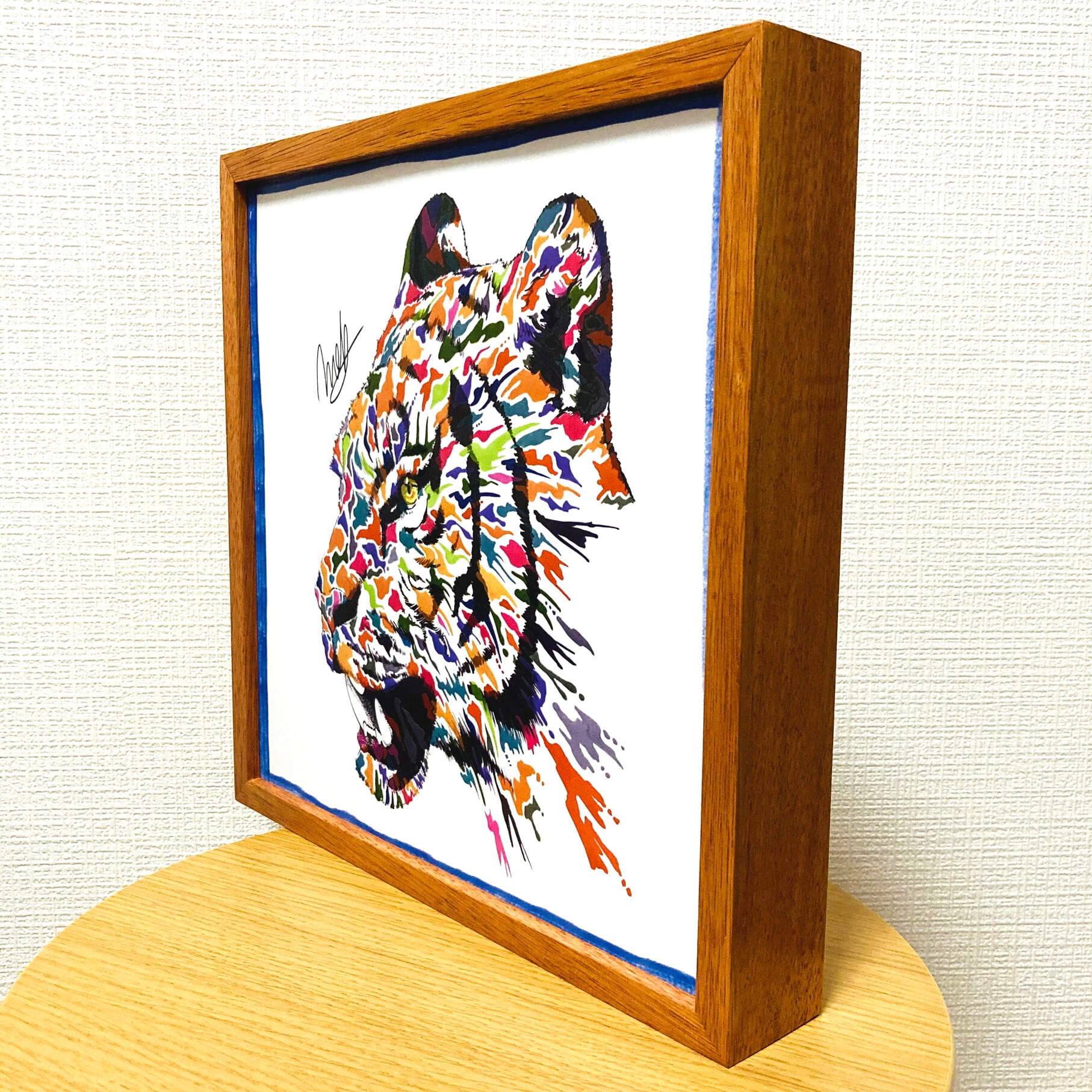 虎 トラ 原画 額装済み #02 ストア 高精細デジタル額装版画 日本の名画