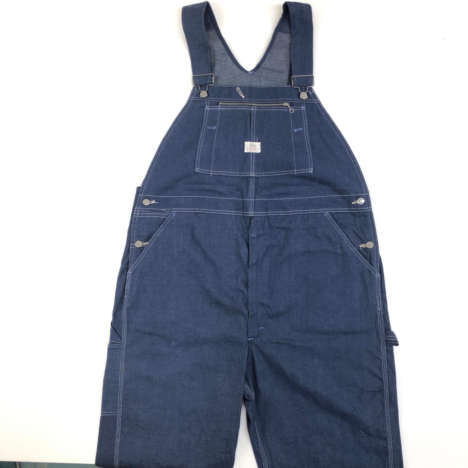sears | シアーズ オーバーオール EXTRA WEAR 70年代 USA製 デッド