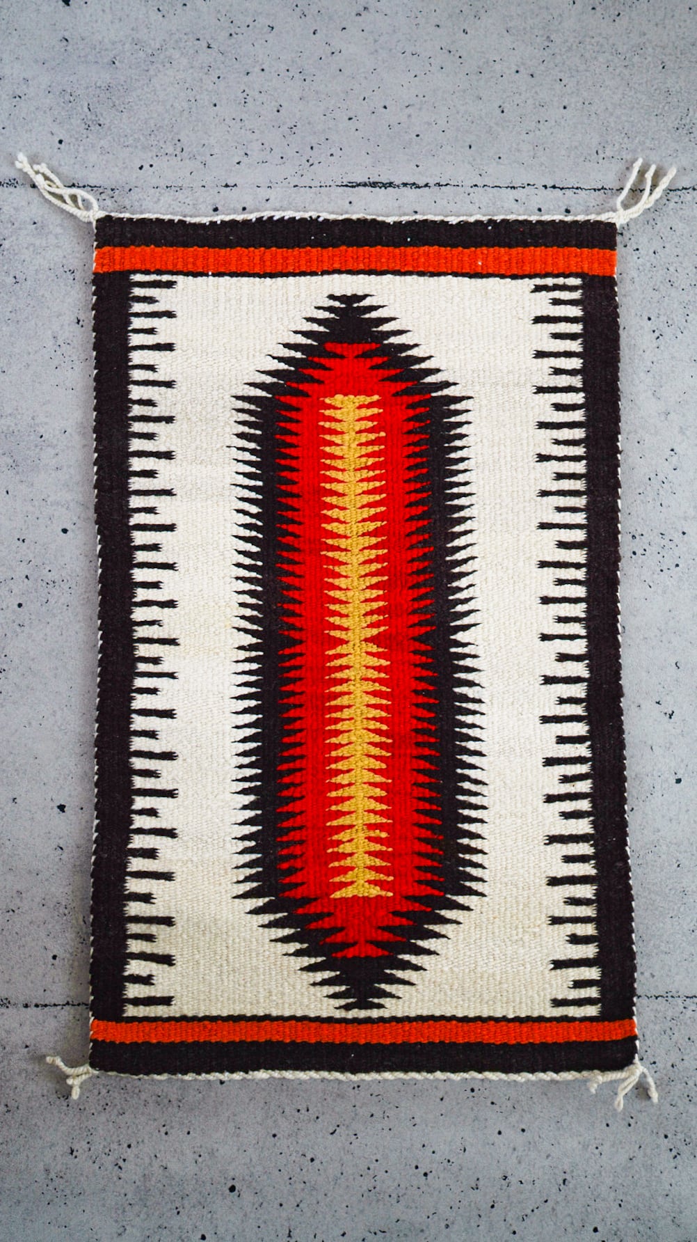 VINTAGE】ナバホ ラグ 《ネイティブアメリカン ウール マット