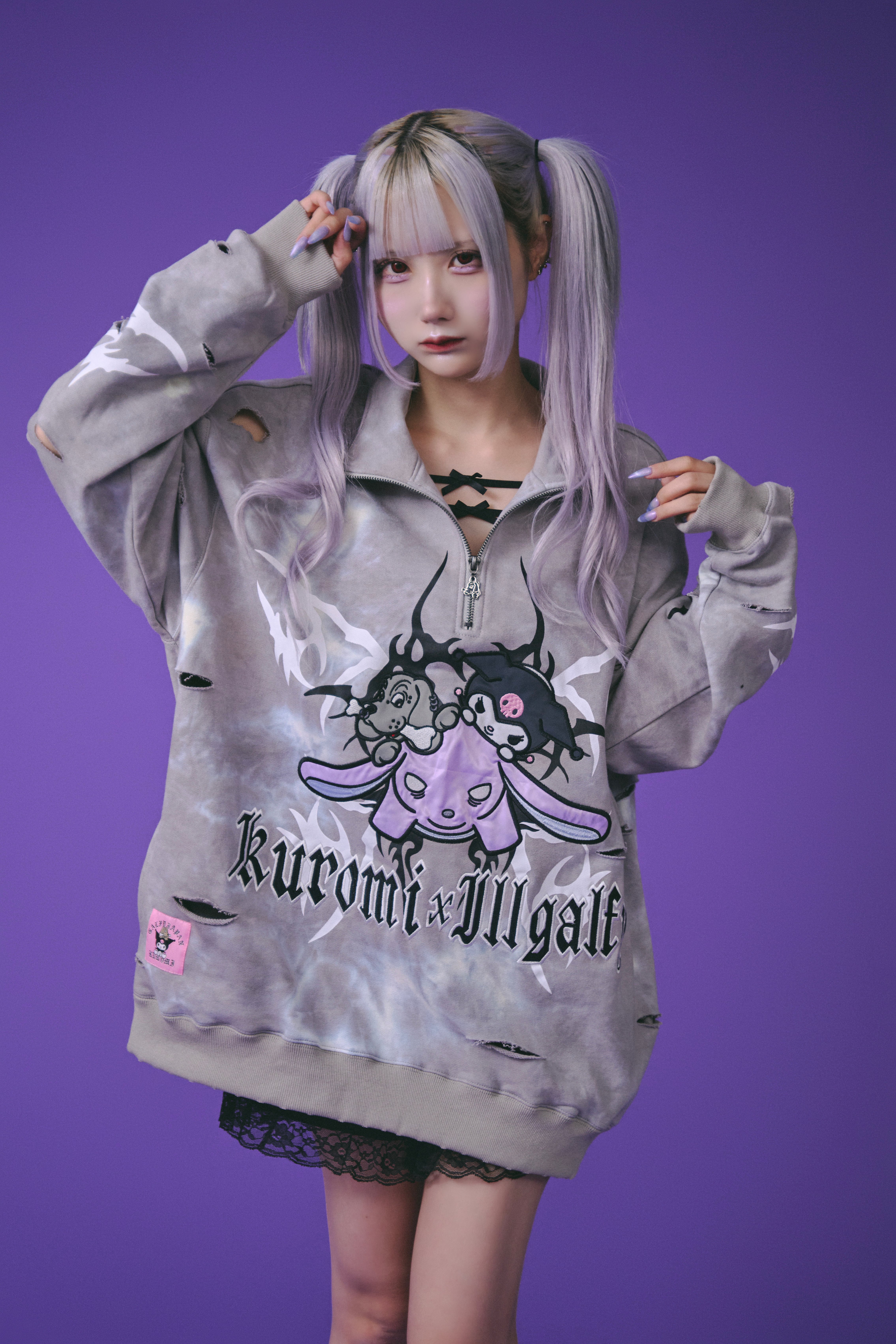 イルガルフィームラ染めハーフZIP」 | KRY clothing