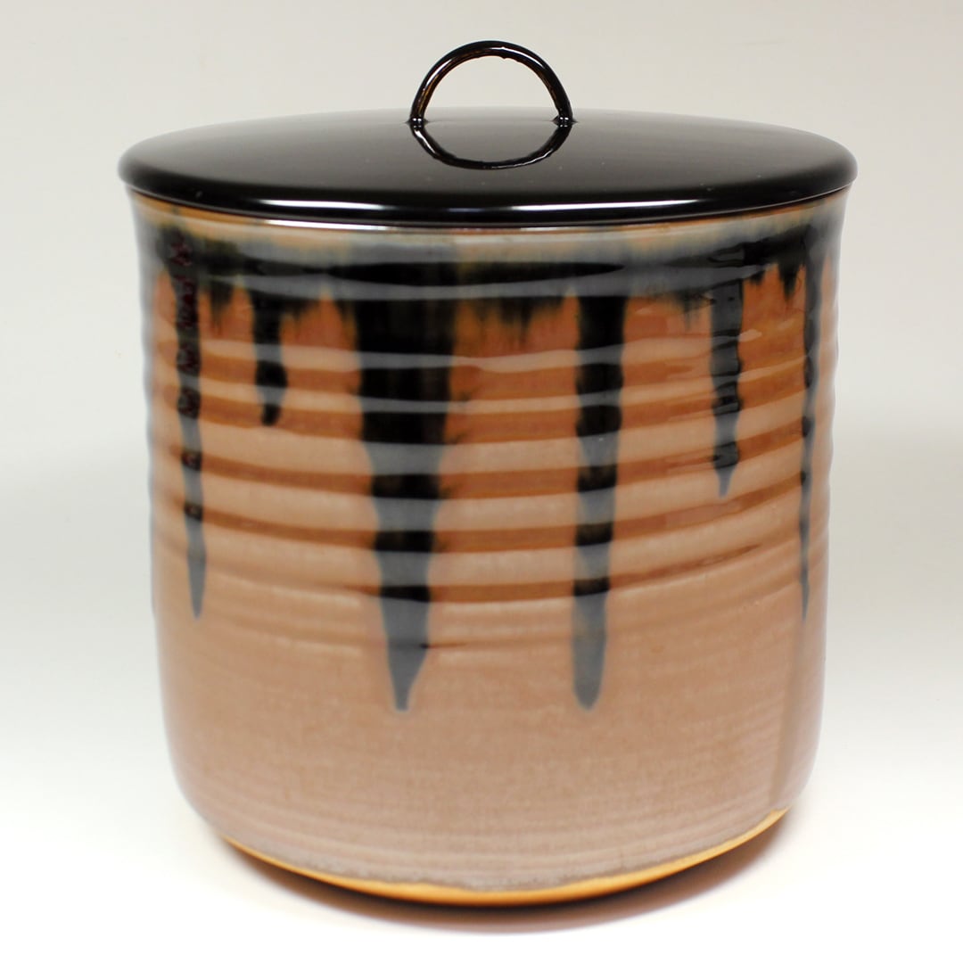 水指『加藤春永造』『高取釉』『一重口水指』茶道具