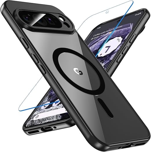 Google Pixel 9 Pro XL ケース OWKEY【ガラスフィルム付き・MagSafe