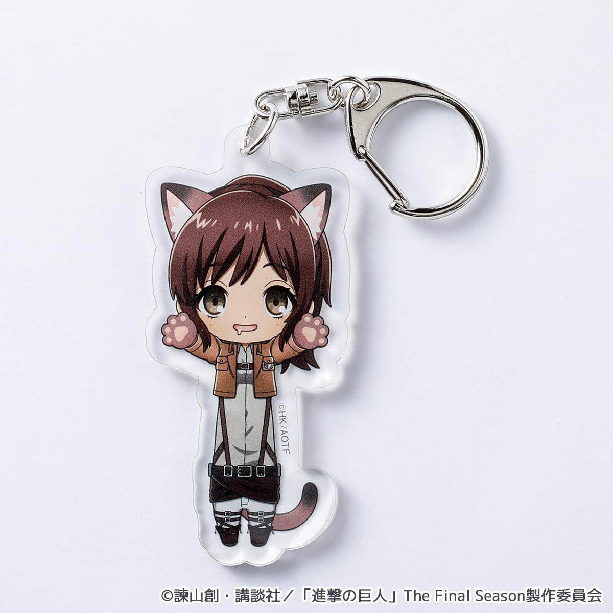進撃の巨人】のび猫アクリルキーホルダー（サシャ） | キャラfab