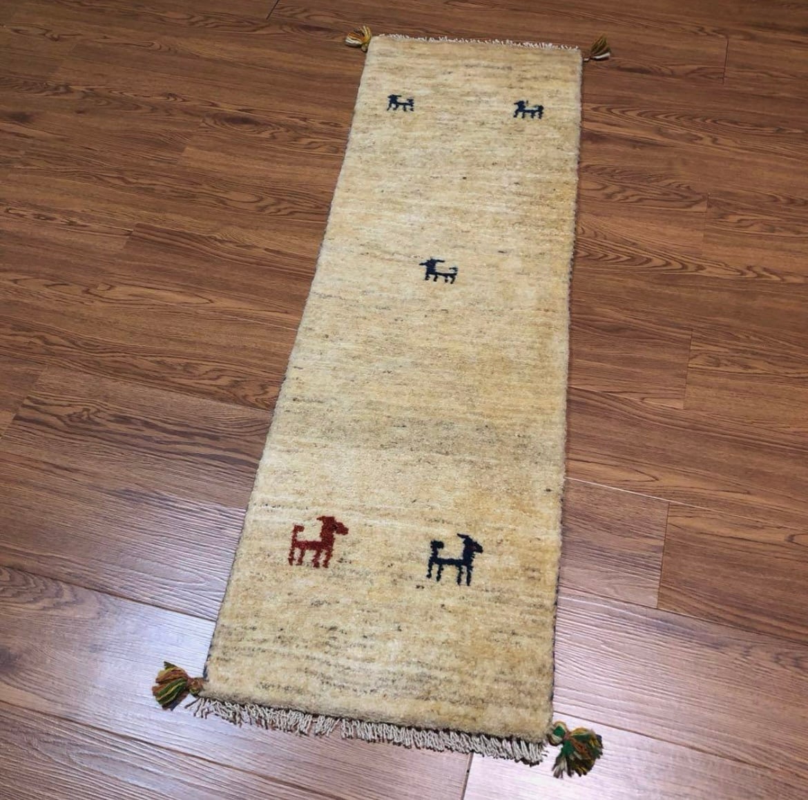 ペルシャギャッベ( ギャベ )ラグ ベッドサイド 廊下 ランナー No.GK