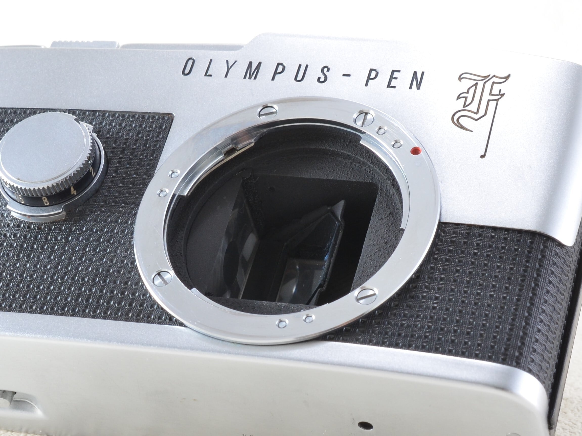 OLYMPUS PEN F 整備済み、完動美品 ボディのみ NO.108542 OLYMPUS PEN