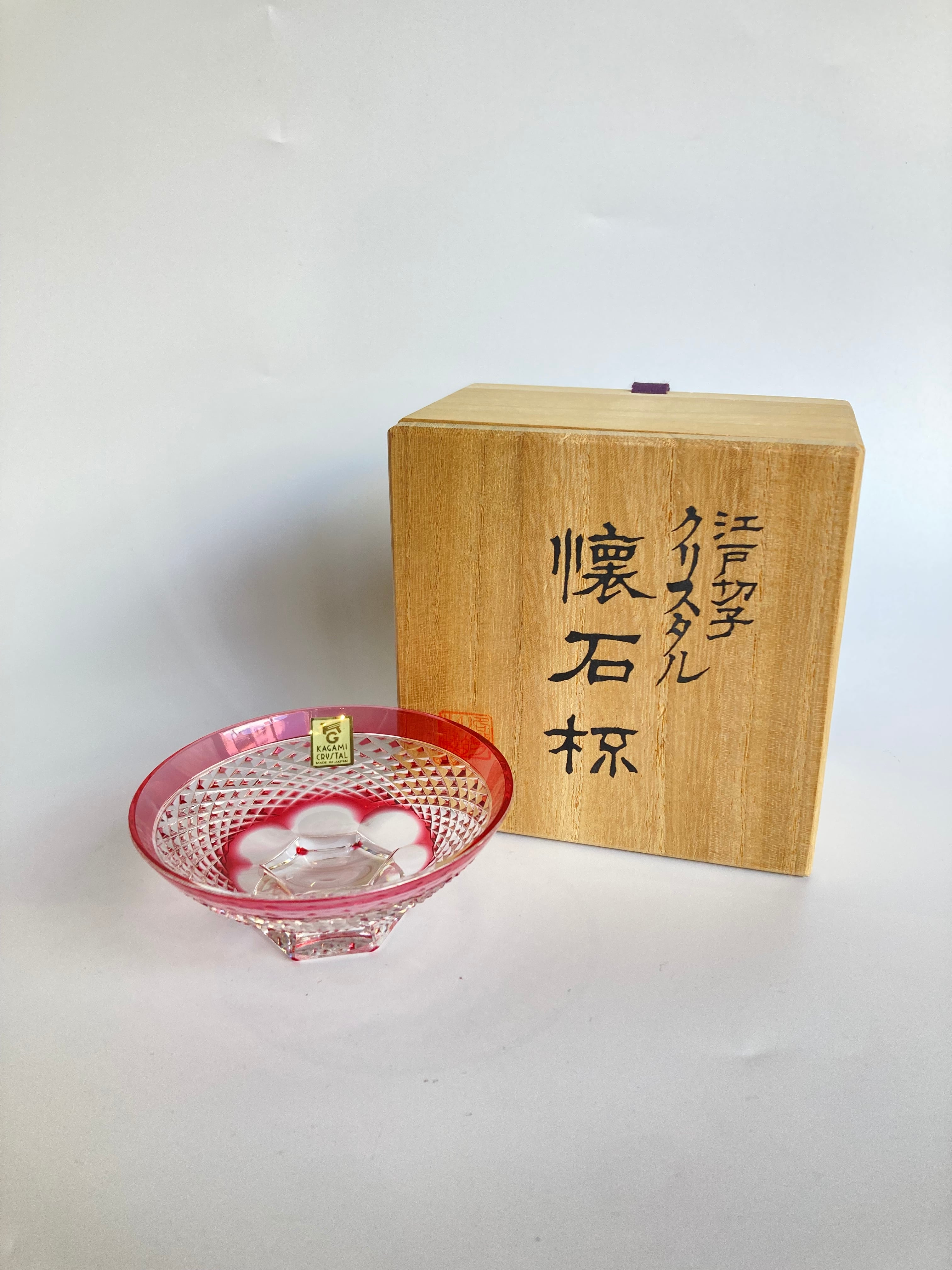 Marvin】カガミクリスタル 懐石杯 5つセット Marvin様専用】カガミ