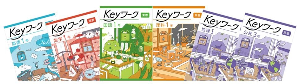 教育開発出版 Keyワーク（キーワーク） 英語 中1～3（ご選択ください