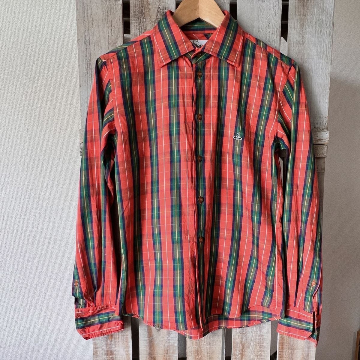 USED】 Vivienne Westwood MAN チェックシャツ / 44 / メンズS